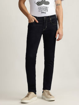 Antony Morato - Navy Blue Slim Fit Washed Jean for Men