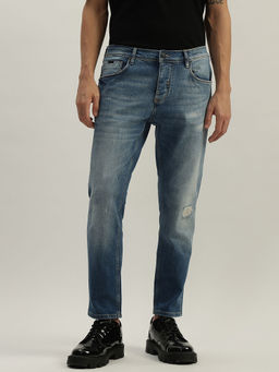 Antony Morato - Blue Men Washed Slim Fit Jean