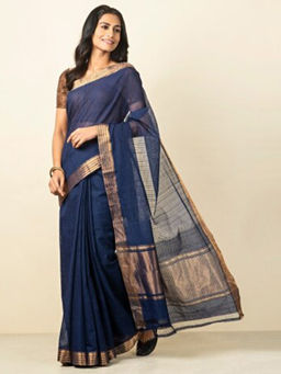 Fabindia - Cotton Mangalgiri Woven Sari