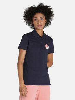 Puma - Graphic Polo I Women Blue Polo