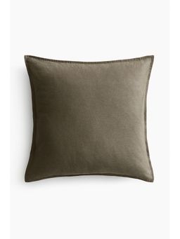 H&M - Green Linen-Blend Cushion Cover