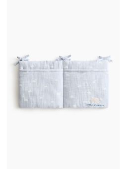 H&M - Blue Muslin Nursery Organiser