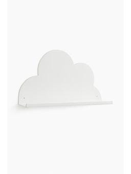 H&M - White Cloud-Shaped Wall Shelf
