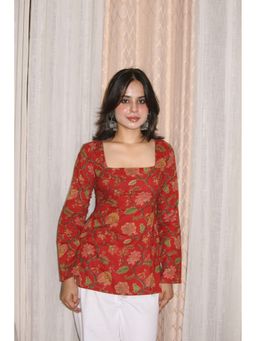THE SAYURI - Gul Deep Back Printed Kurti