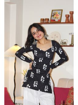 THE SAYURI - Sehar Full Sleeve Corset Kurti