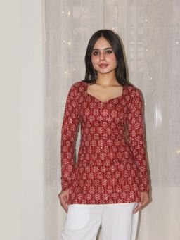 THE SAYURI - Aafreen Full Sleeve Kurti
