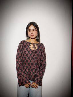 THE SAYURI - Ali Cotton Block Print Kurti