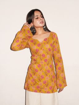 THE SAYURI - Eira Cotton Printed Kurti