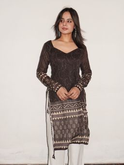 THE SAYURI - Gujariya Cotton Printed Kurta