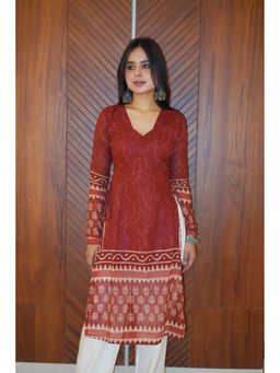 THE SAYURI - Gujariya Long Printed Kurta
