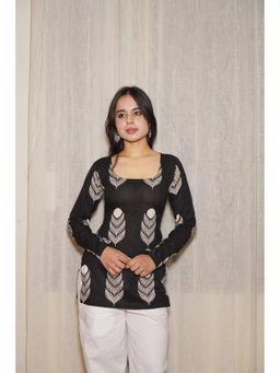 THE SAYURI - Vaanya Long Sleeve Corset Kurti