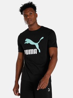 Puma - Classics Logo Mens Black T-shirt