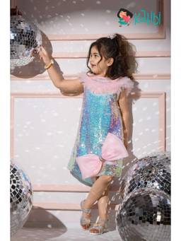 Katibi Kids - Sequin A-Line Party Dress