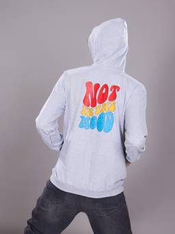 TeenTrums - Boys Graphic Printed Full Sleeve Hooded Jacket