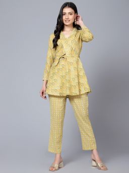 Bani Women - Yellow Co-Ord (Set of 2)