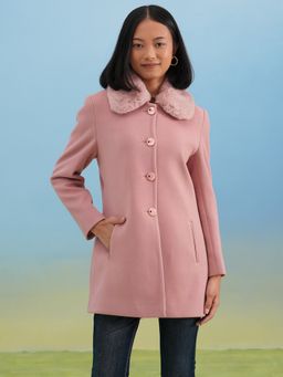 CRIMSOUNE CLUB - Women's Pink Coat