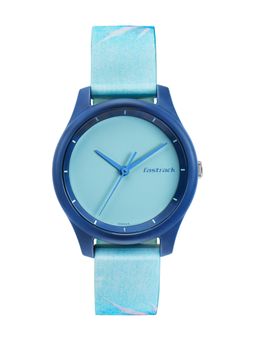 Fastrack - Tees Tie & Dye 68023Pp08 Blue Dial Analog Watch For Women
