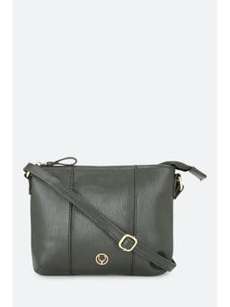 Allen Solly - Women Olive Textured Casual Sling Bag