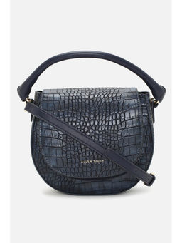 Allen Solly - Women Navy Textured Casual Sling Bag