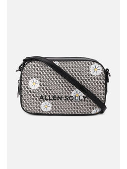 Allen Solly - Women Black Floral Casual Sling Bag