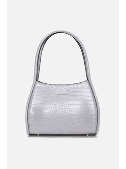 Allen Solly - Women Grey Textured Casual Handbag