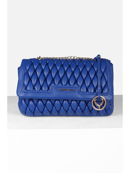 Allen Solly - Women Blue Textured Casual Sling Bag
