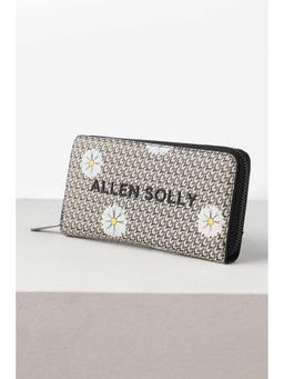 Allen Solly - Women Grey Printed Casual Wallet