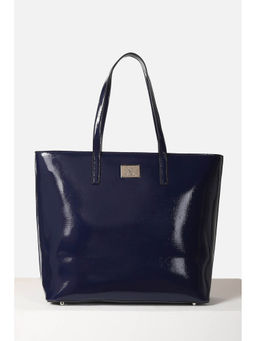 Allen Solly - Women Navy Solid Formal Handbag