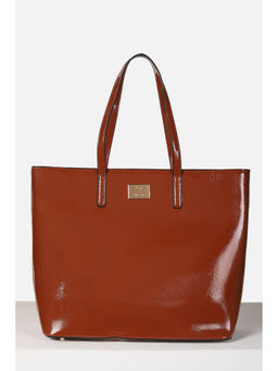 Allen Solly - Women Brown Solid Formal Handbag