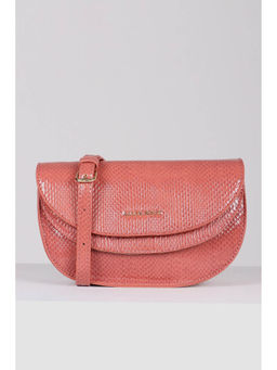 Allen Solly - Women Pink Textured Casual Sling Bag