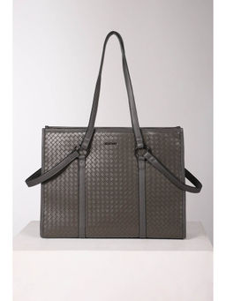 Allen Solly - Women Grey Textured Casual Handbag