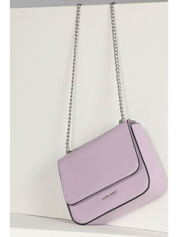 Allen Solly - Women Lilac Solid Party Sling Bag