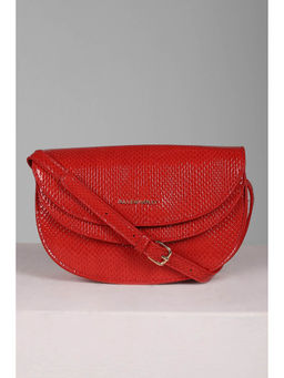 Allen Solly - Women Red Textured Casual Sling Bag