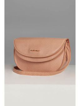 Allen Solly - Women Peach Textured Casual Sling Bag