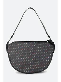 Allen Solly - Women Black Printed Casual Handbag