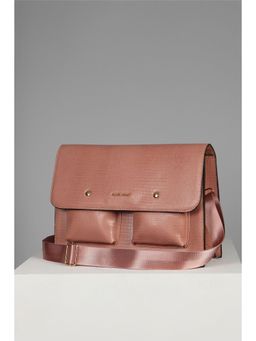 Allen Solly - Women Peach Textured Casual Sling Bag