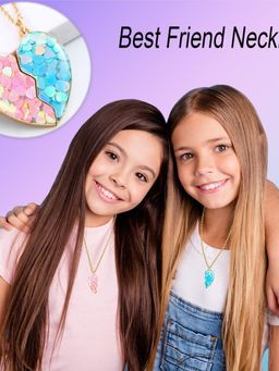 EL REGALO - Christmas Necklace Combo for Kids Girls (Set of 2)
