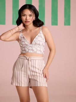 Muvazo - Sienna Tropical Taupe Bralette