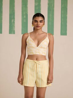 Muvazo - Buttercup Tropical Yellow Bralette