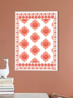 Nestroots - Mughal Bazaar Floral Motifs Wall Painting