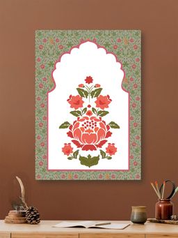 Nestroots - A Royal Menagerie Of Blooms Wall Painting