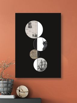 Nestroots - Modern Circle Canvas Wall Art Printed Wall Painting