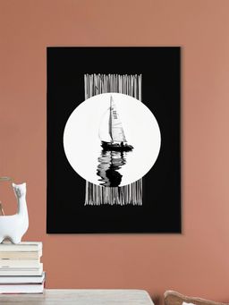 Nestroots - Sailboat Serenity Canvas Wall Art Printed Wall Painting