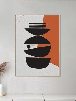 Nestroots - Elegant Art Of Bowl Canvas Wall Art Abstract Painting