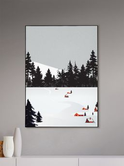 Nestroots - Winter Wonderland Canvas Wall Art Print Wall Painting
