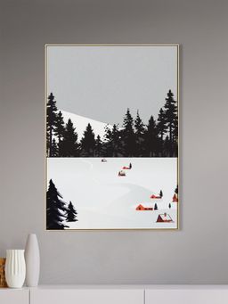 Nestroots - Winter Wonderland Canvas Wall Art Print Wall Painting
