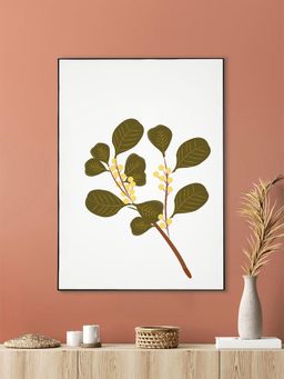 Nestroots - Exquisite Botanical Art Print: Captivating Canvas Wall Painting