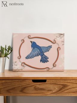 Nestroots - Wings Over Petals Wall Painting for Living Room