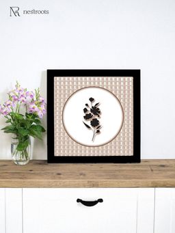 Nestroots - Whispers in Monochrome Wall Painting for Living Room