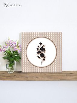 Nestroots - Whispers in Monochrome Wall Painting for Living Room